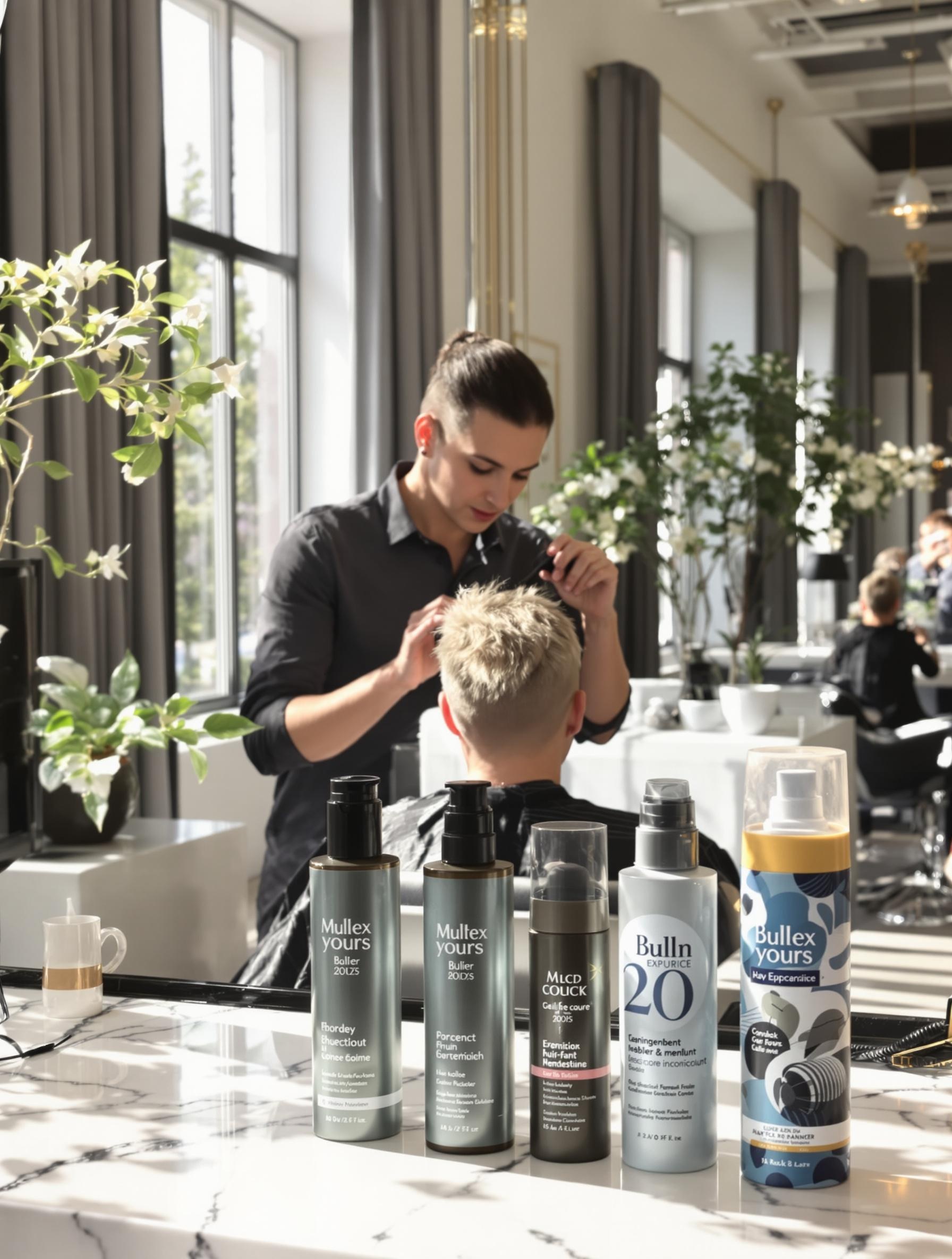 Produits coiffants pour cheveux très courts, printemps-été 2025