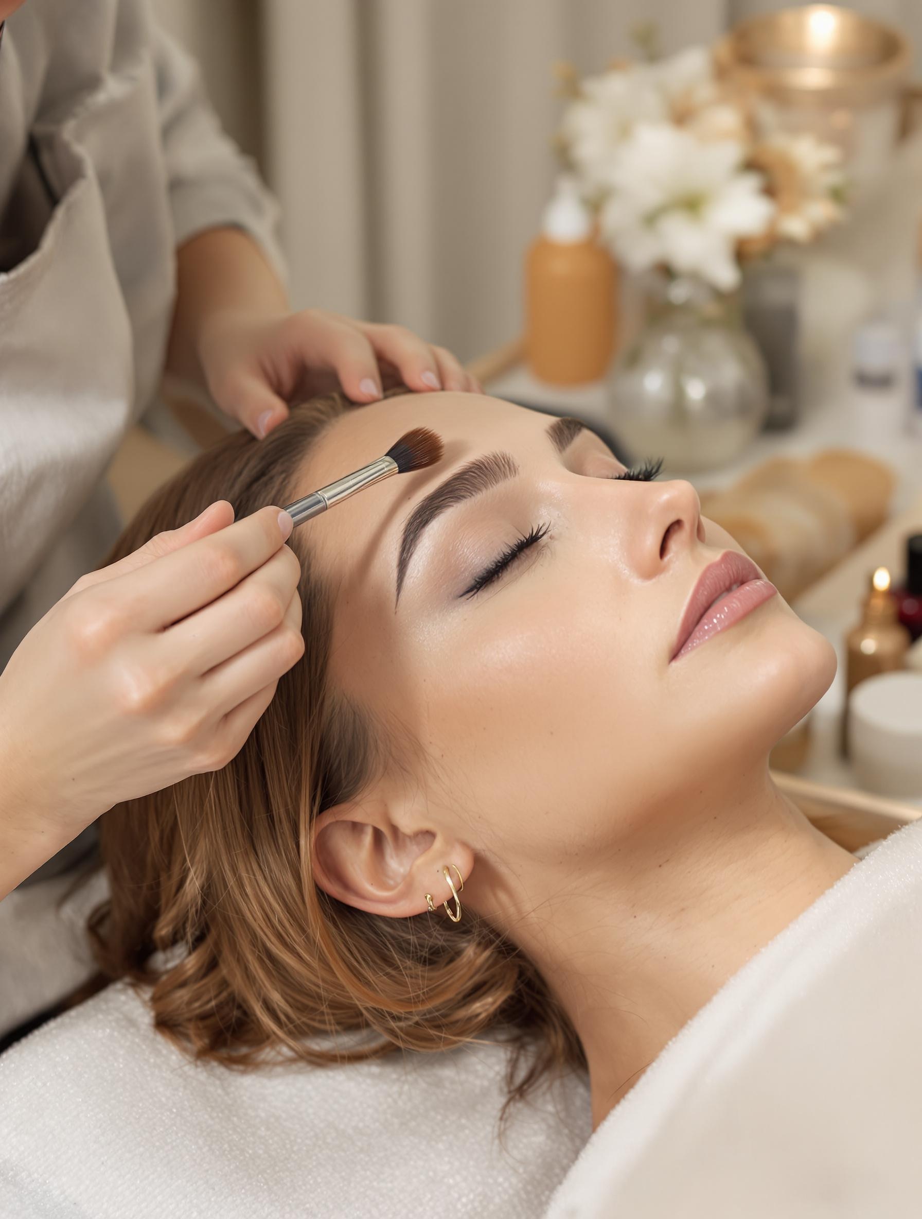 séance brow lift institut cocooning technicienne professionnelle