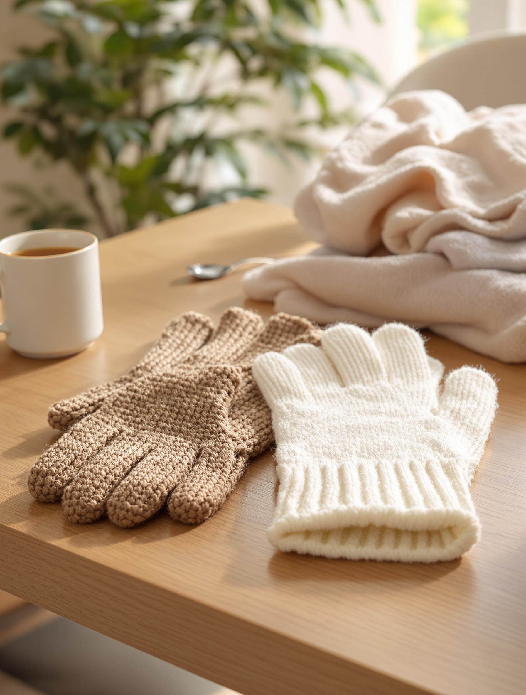 gants latex pour ménage et gants hiver laine cocooning