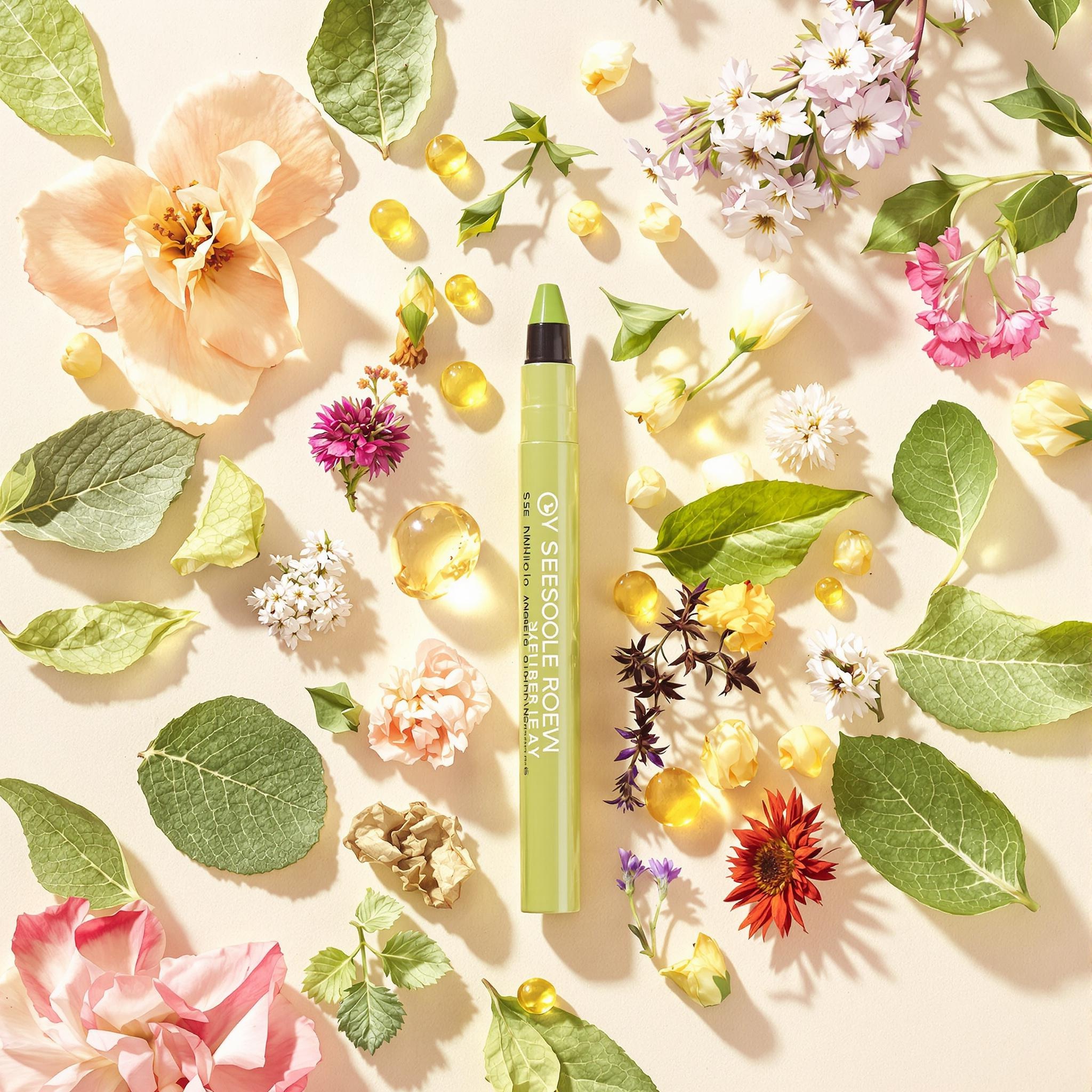 Ingrédients naturels dans la formule de l'eyeliner Yves Rocher.