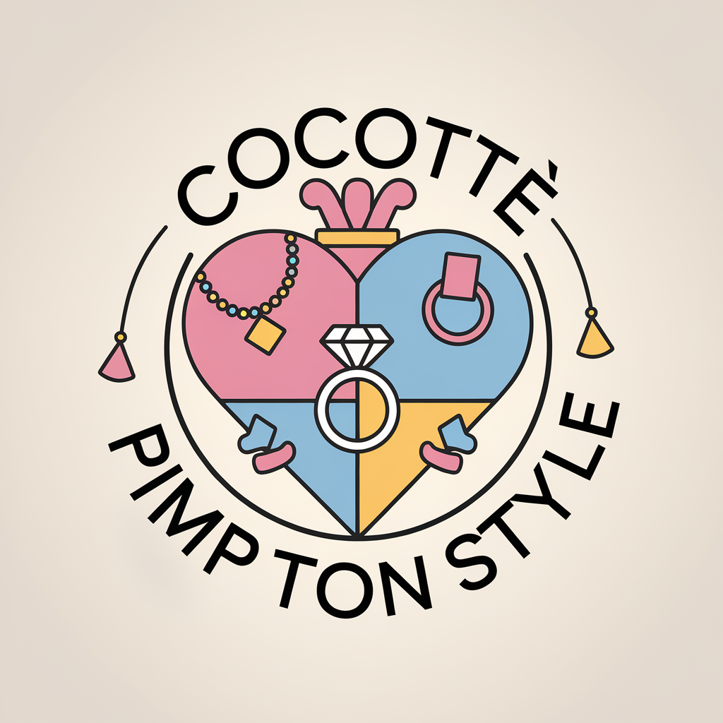Logo coloré de Cocotte Pimp ton Style sur fond neutre
