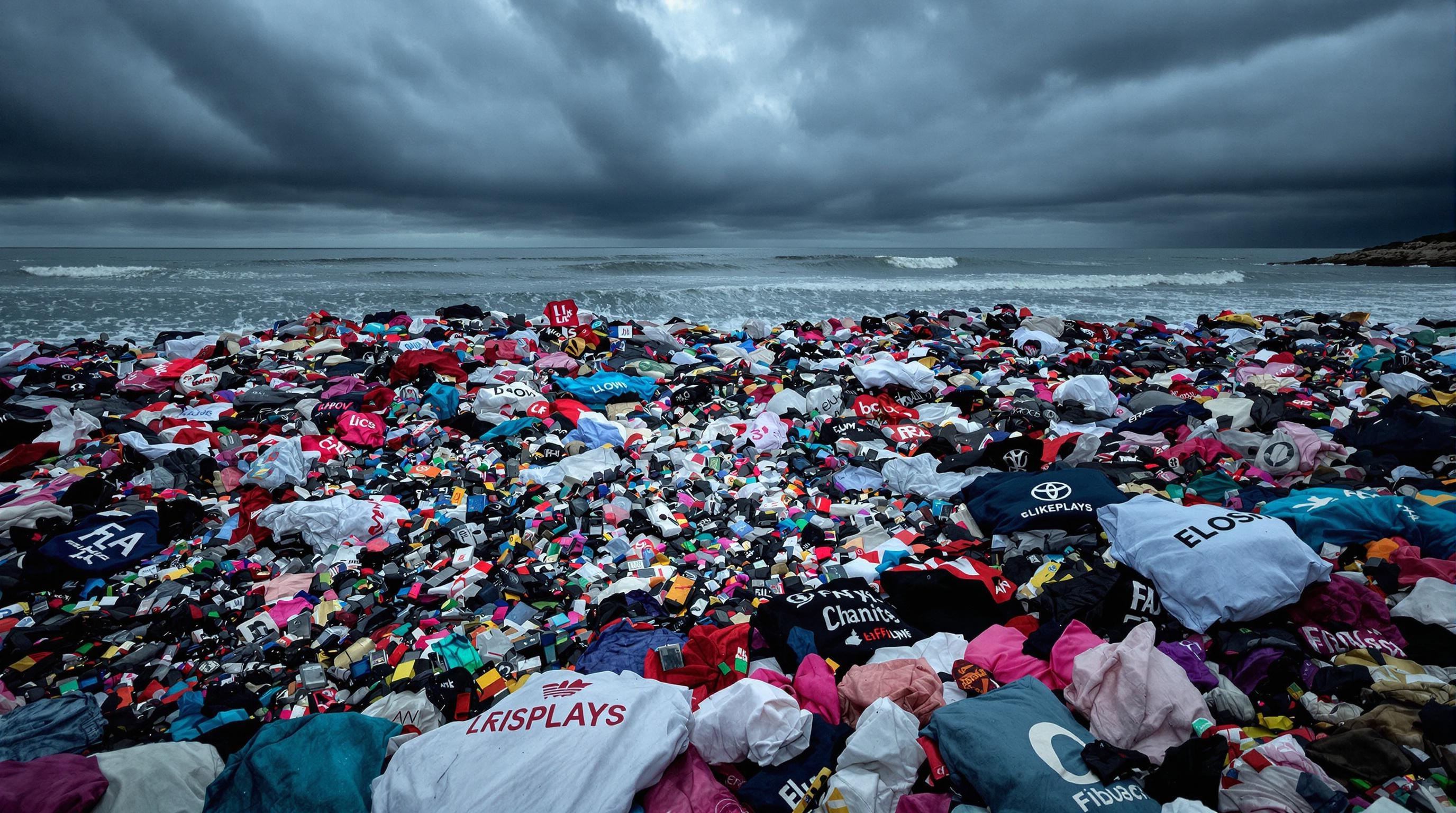 Pollution des océans par les microplastiques issus de la fast fashion