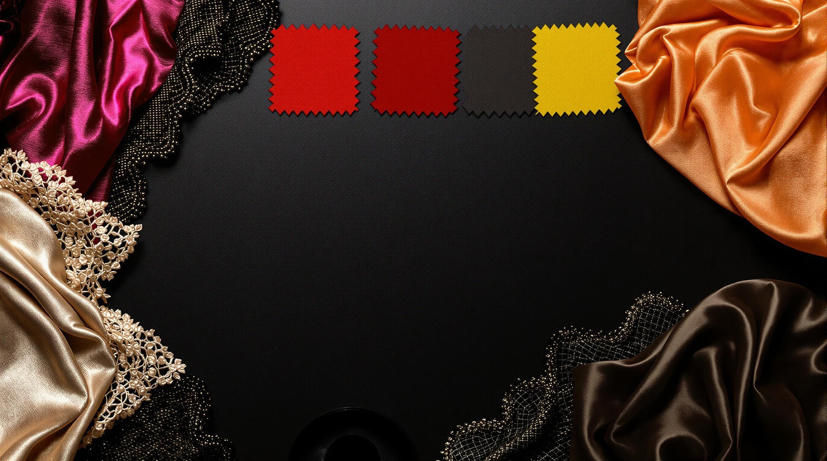 Palette contraste accessoire robe noire : vifs vs neutres et matières