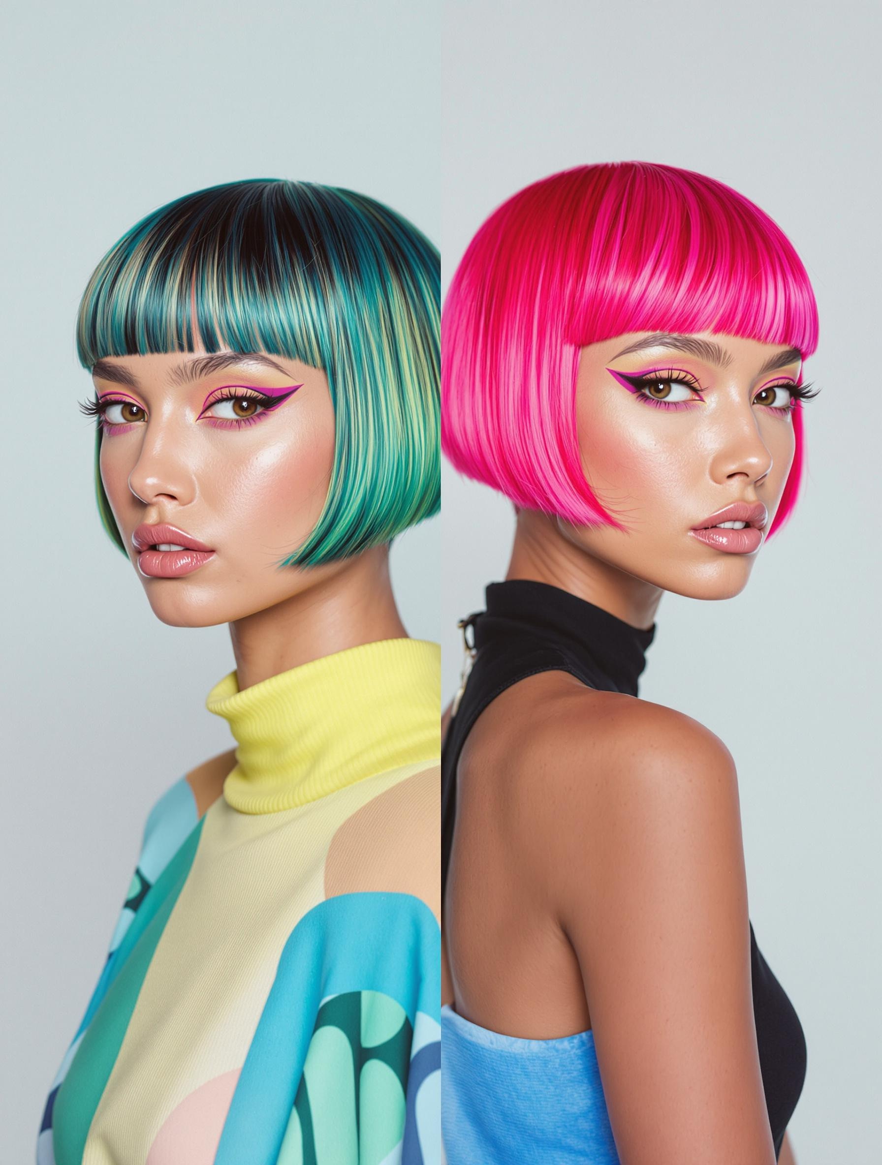 Micro-bob et carré baby chic, tendance 2025