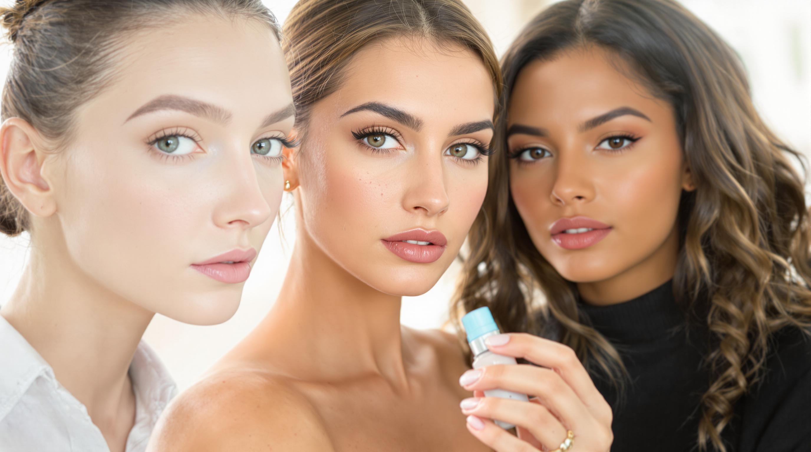 Trois profils beauté : la minimaliste, la waterproof addict et la nomade avec leurs essentiels démaquillage Yves Rocher